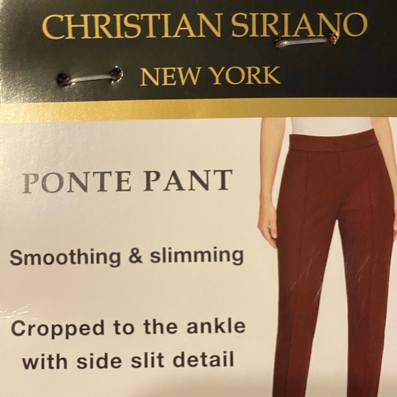 Christian Soriano New York Pointe Pant in color: Rum Raison NWT - Picture 5 of 8
